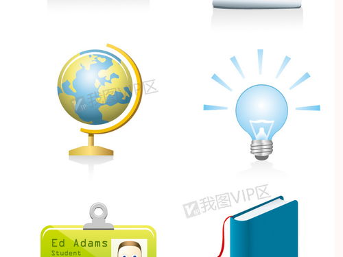 卡通文化、學習用品、獎杯矢量素材及機械設備圖片資源大全 - EPS格式下載